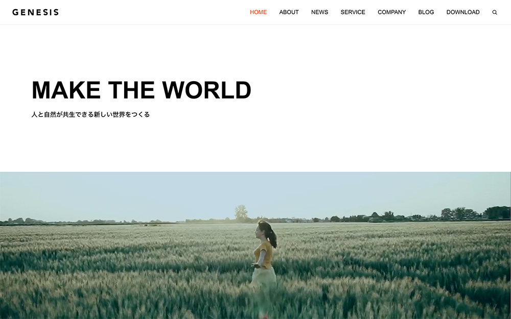 GENESIS WordPress Theme